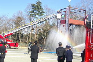 写真：1月5日出初め式