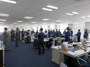 写真：8月4日の町長の動き