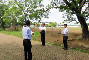 写真：6月17日つくば市視察の様子