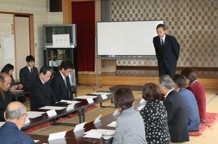 写真：4月1日理事会の様子