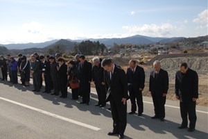 写真：3月11日の町長の動き