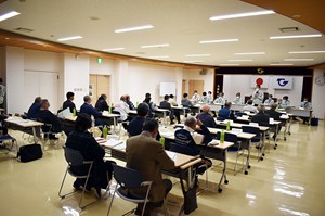 写真：行政区長会議の様子