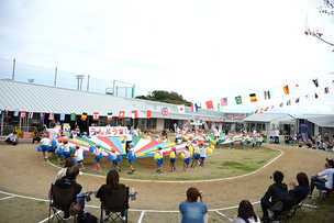 写真：こども園運動会