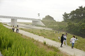 写真：クリーンアップ作戦の様子