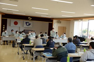 写真：行政区長会議の様子