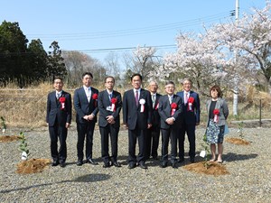 写真：広野町特別養護老人ホーム花ぶさ苑開所式の様子