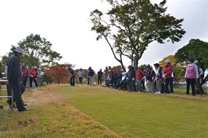 写真：ふたば地方復興パークゴルフ大会の様子