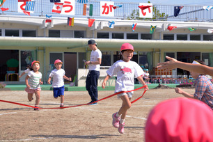 写真：広野幼稚園運動会