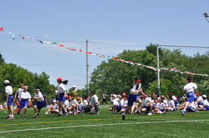 写真：広野小学校の運動会