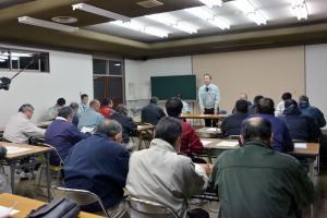 写真：特別栽培米の推進に関する説明会開催の様子