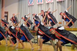 写真：広野町小学校が学習発表会開催の様子