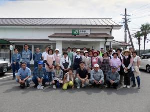 写真：2回目の広野駅環境美化活動実施の様子