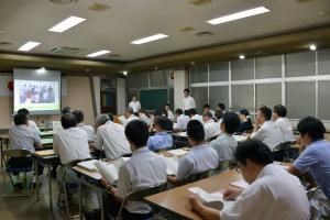 写真：道の駅基本構想の成果説明会開催の様子