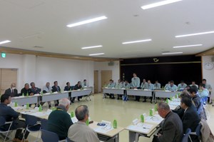 写真：行政区長会議開催の様子