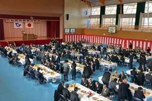 写真：新春交歓会開催の様子