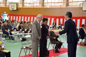 写真：敬老会開催の様子