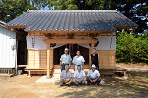 写真：八雲神社例大祭の様子