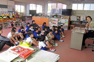 写真：2月28日広野町読み聞かせ教室
