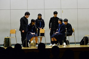 写真：1月29日演劇上演の様子