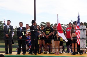 写真：10月9日チャリティープロレス