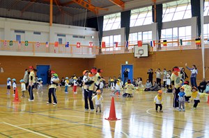 写真：10月21日保育所運動会