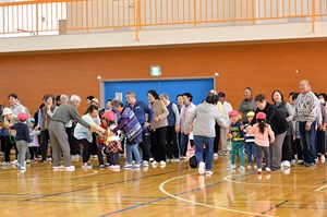 写真：10月30日広野町老人クラブ連合会スポーツ大会