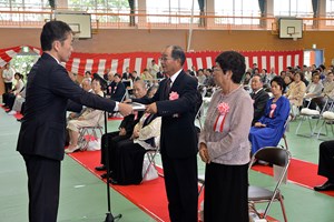 写真：9月6日敬老会