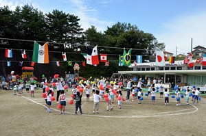 写真：9月30日広野幼稚園運動会