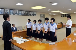 写真：8月29日広野中学校女子剣道部結果報告