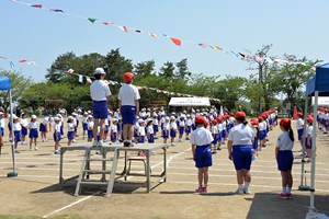 写真：5月20日広野小学校大運動会