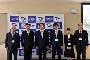 写真：4月3日広野町立小中学校教職員合同着任式