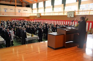 写真：1月8日新春交歓会