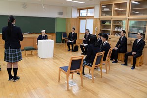 写真：11月20日寛仁親王妃信子さま視察の様子