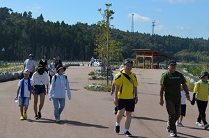 写真：10月6日ひろの健康ウオーク