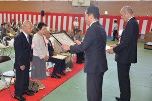 写真：9月5日広野町敬老会