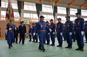 写真：9月30日広野町消防団・婦人消防隊秋季検閲式