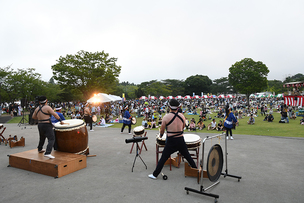 写真：広野昇竜太鼓