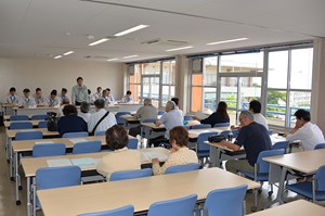 写真：6月9日、10日広野町住民説明会