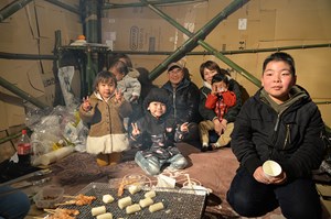 写真：「とり小屋」の様子