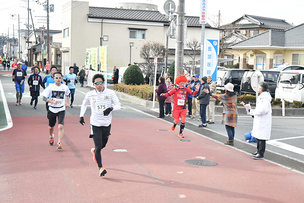 写真：Jヴィレッジハーフマラソン