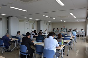 写真：住民説明会の様子