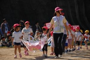 写真：幼稚園・保育所合同運動会開催の様子