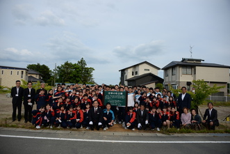 沼津の杜公園除幕式