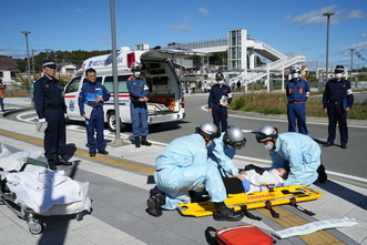 広野町津波避難訓練を実施