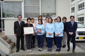 広野町学校給食共同調理場が福島県教育長賞を受賞