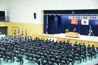 ふたば未来学園中学校・高等学校入学式