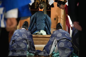 楢葉八幡神社 春季例大祭