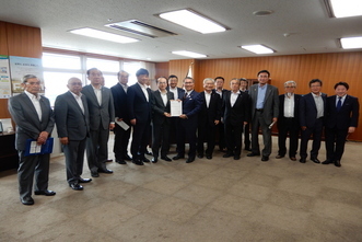 双葉地方町村会・議会議長会による合同要望活動