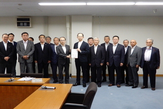 双葉地方町村会・議会議長会による合同要望活動