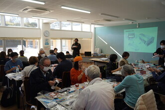 広野駅ペーパークラフトワークショップ